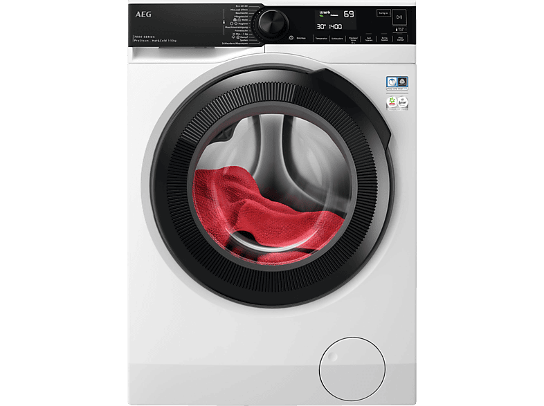 AEG LR7H75400 Serie 7000 mit ProSteam®-Technologie Waschmaschine (10 kg, 1400 U/Min., A, Ja) von AEG