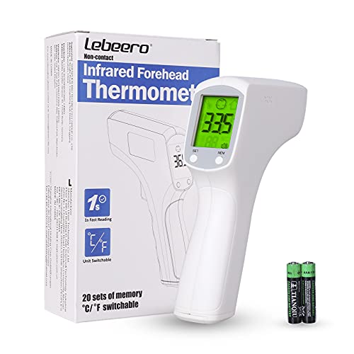 Infrarot-Thermometer, berührungsloses digitales LCD-Handthermometer, geeignet für Babys und Erwachsene, genaue und schnelle Temperaturmessung von AGM