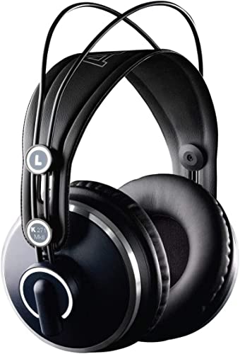 AKG K271 Geschlossener Over-Ear-Kopfhörer, Schwarz von AKG