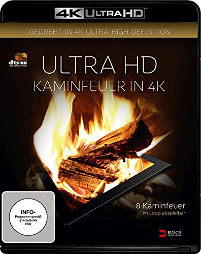 Kaminfeuer 4K Ultra-HD Blu-ray Disc von AL!VE