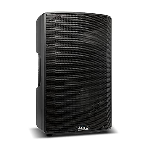 Alto Professional TX315 – 700 Watt 15-Zoll 2-Wege aktiver PA-Lautsprecher mit Signal-Limiting und schaltbarem Mikrofon/Line-Preamp und XLR In/Out von ALTO PROFESSIONAL