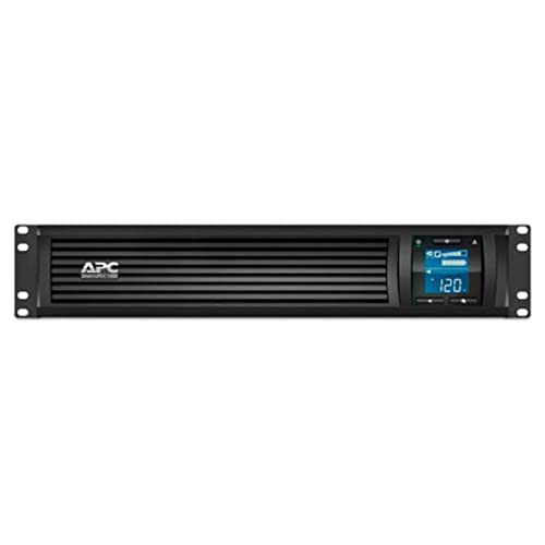 APC Smart-UPS SMC SmartConnect - SMC1000I-2UC - Unterbrechungsfreie Stromversorgung 1.000VA (Rackeinbau 2U, Cloud-monitoring fähig, 4 Ausgänge IEC-C13) von APC