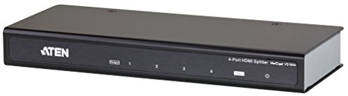 ATEN VS184A-AT-G VanCryst HDMI Splitter, 4-Fach, 4k x 2k UHD Auflösungen schwarz von ATEN