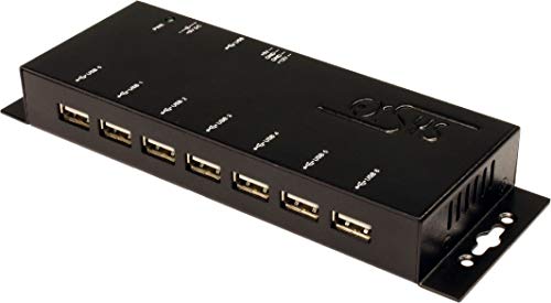EXSYS EX-1178 Metall USB 2.0 Hub mit Netzteil (7 Port) von AUKI