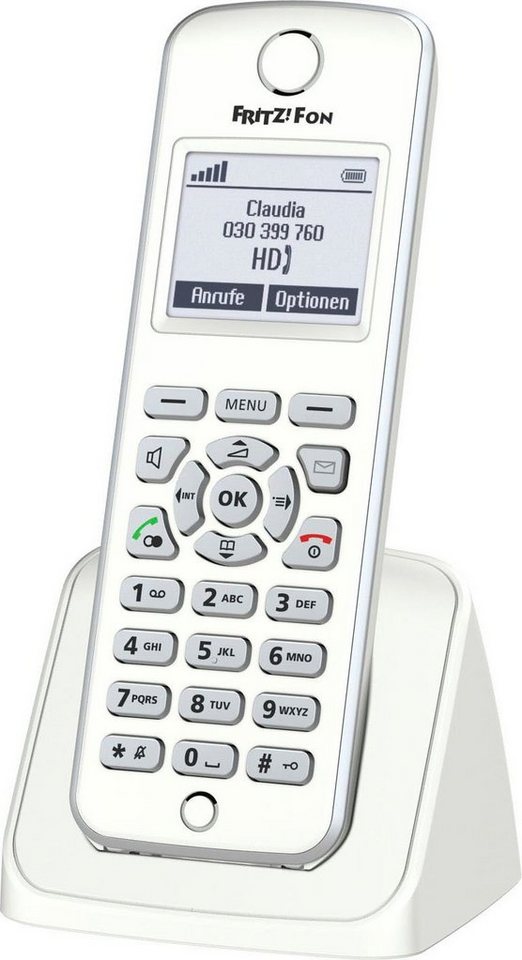 AVM FRITZ!Fon M2 Mobilteil DECT-Tel DECT-Telefon (Mobilteile: 1) von AVM