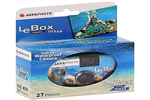 AgfaPhoto LeBox 400-27 Ocean Einwegkamera 1 Stück von AgfaPhoto