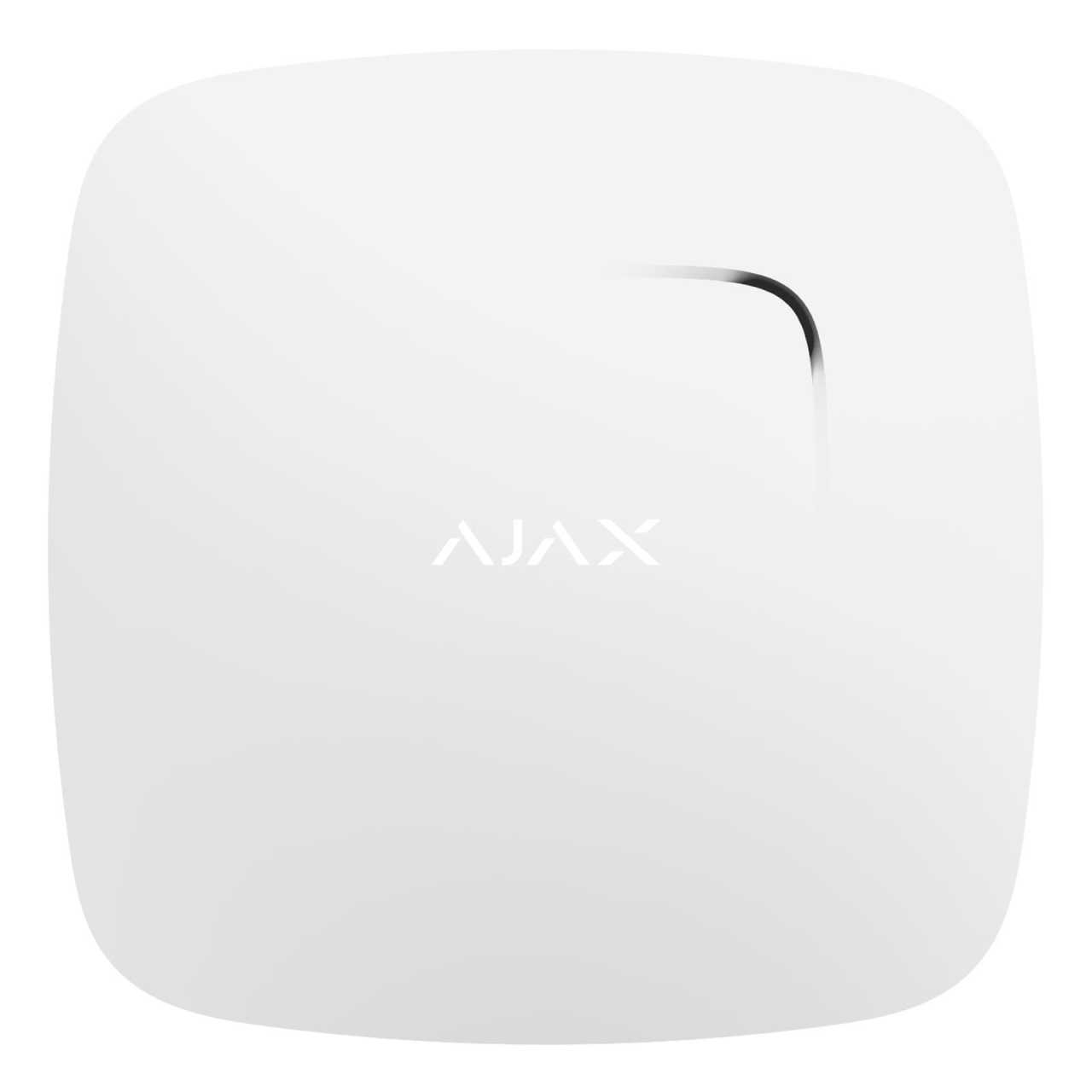 AJAX Funk Rauch- & Brandmelder mit Temperatur- & CO Sensor FireProtect Plus Weiss von Ajax Systems