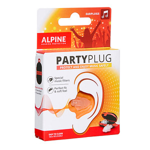 ALPINE Party Plug Ohrstöpsel 19 dB Kunststoff, 1 St. von Alpine