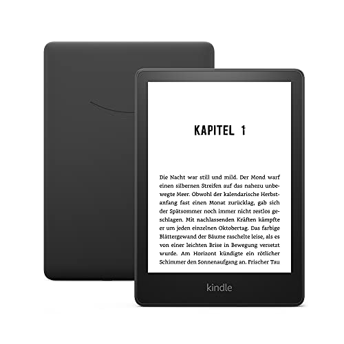 Kindle Paperwhite (16 GB) – Jetzt mit 6,8-Zoll-Display (17,3 cm) und verstellbarer Farbtemperatur – ohne Werbung - Schwarz von Amazon