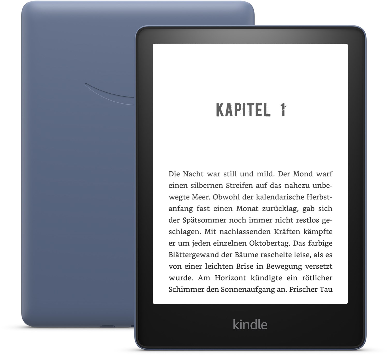Kindle Paperwhite (16GB) E-Book Reader mit Spezialangeboten denimblau von Amazon
