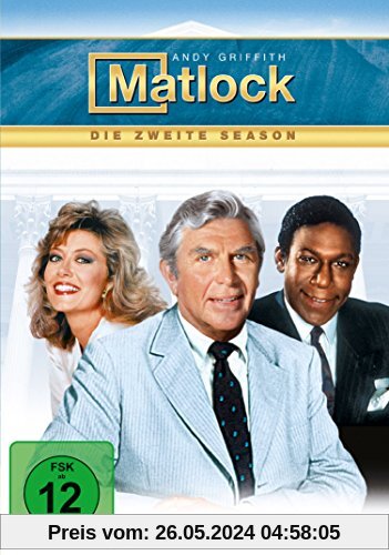 Matlock - Season 2 [6 DVDs] von Andy Griffith