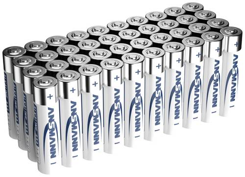 Ansmann Micro (AAA)-Batterie Alkali-Mangan 1.5V 40St. von Ansmann