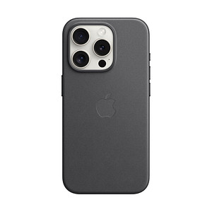 Apple Feingewebe Case mit MagSafe Handy-Cover für Apple iPhone 15 Pro schwarz von Apple