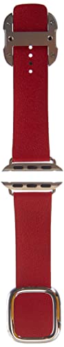 Apple Watch (40mm) Modernes Lederarmband, Rubinrot (Product)Red - Small von Apple