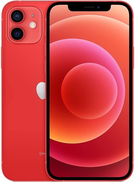 Apple iPhone 12 Dual-SIM 64GB rot von Apple