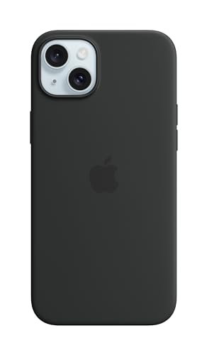 Apple iPhone 15 Plus Silikon Case mit MagSafe – Schwarz ​​​​​​​ von Apple