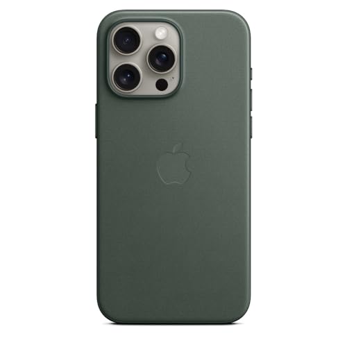 Apple iPhone 15 Pro Max Feingewebe Case mit MagSafe – Immergrün ​​​​​​​ von Apple