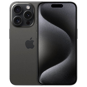 Apple iPhone 15 Pro Max titan schwarz 256 GB von Apple