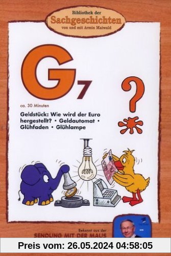 Bibliothek der Sachgeschichten - (G7) Geldstück: Wie wird der Euro hergestellt, Geldautom von Armin Maiwald