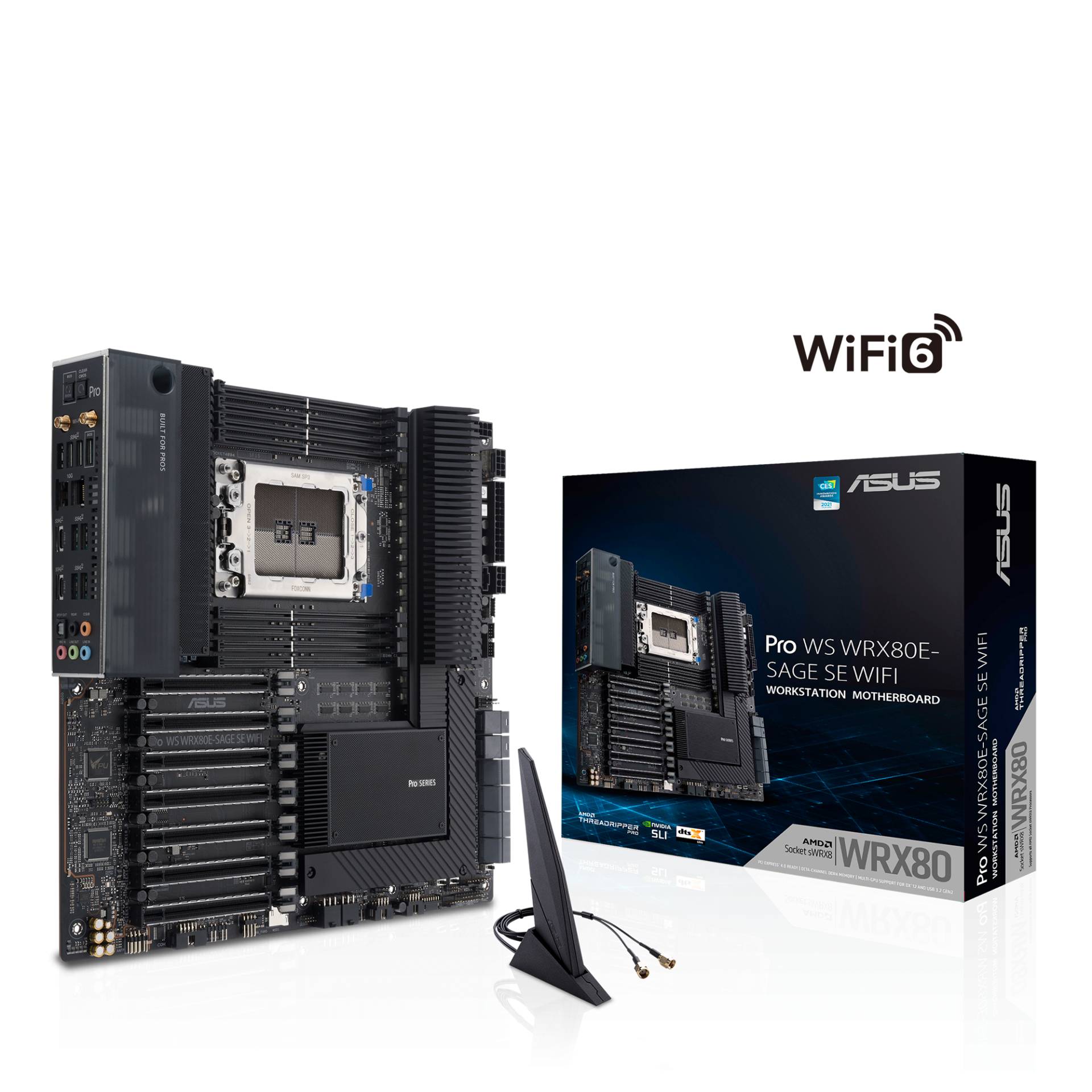ASUS Pro WS WRX80E-Sage SE WIFI II von Asus