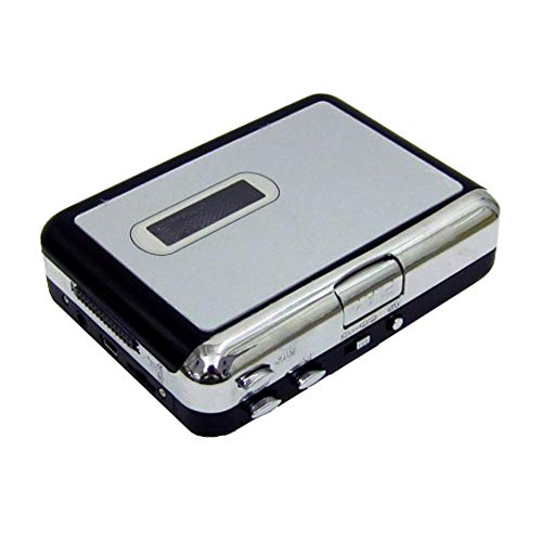 L26C Kassettenrekorder Kassette zu MP3 USB Kassetten Player Digitalisierer Konverter Recorder Adapter Musik, Tragbar Kassettenspieler, Konvertieren Kassetten auf MP3 mit USB Kabel Plug and Play von Aukson