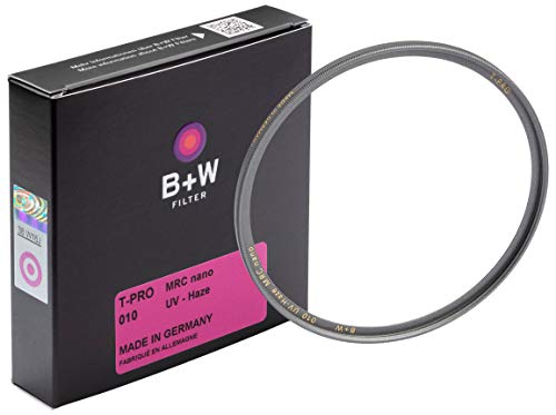 B+W 010 UV-Haze- und Schutz-Filter (43mm, T-Pro, Titan-Finish, MRC Nano, 16x vergütet, super slim, Premium) von B+W