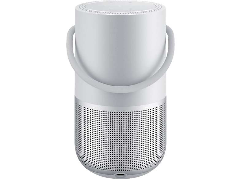 BOSE Portable Home Speaker Lautsprecher App-steuerbar, Bluetooth, Silber von BOSE