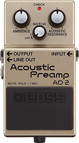 Boss AD-2 Pre-Amp für Akustikgitarre von BOSS