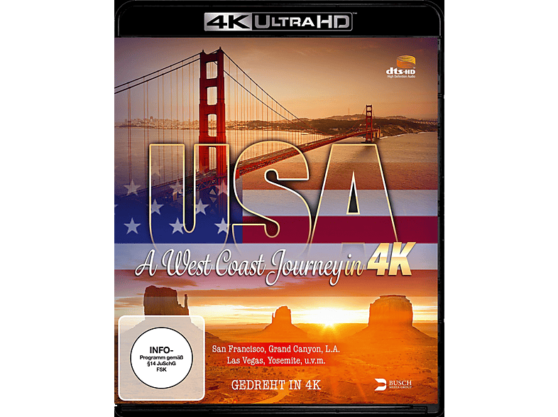 USA - A West Coast Journey Blu-ray von BUSCH MEDI