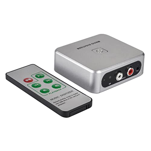 non-brand Audio Recorder/Audio-Digitalisierer/Audio Grabber mit 3,5 mm Speichern auf USB-Scheibe als MP3-Datei mit Fernbedienung von Baoblaze