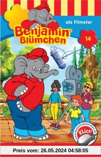 Benjamin Blümchen - Folge 14: als Filmstar [Musikkassette] von Benjamin Blümchen