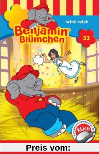 Benjamin Bluemchen - Folge 53: Benjamin wird reich [Musikkassette] [Musikkassette] von Benjamin Blümchen