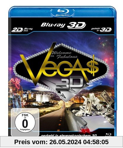 Las Vegas 3D [3D Blu-ray] von Benjamin Eicher