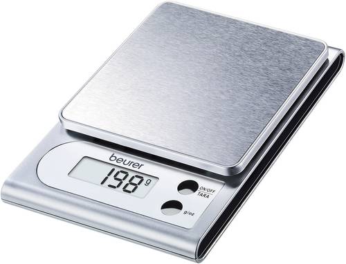 Beurer KS22 Küchenwaage digital Wägebereich (max.)=3kg Silber von Beurer