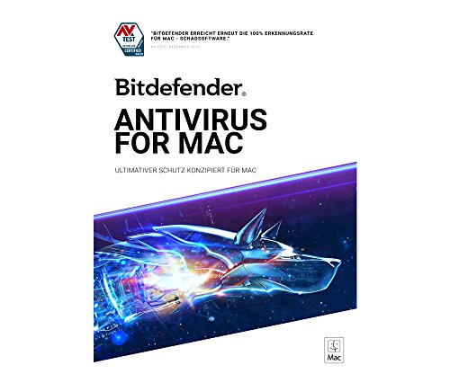 Bitdefender Antivirus for Mac 2019 | 1 Gerät | 2 Jahre | Mac | Mac Aktivierungscode per Email von Bitdefender