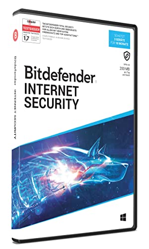 Bitdefender Internet Security 3 Geräte / 18 Monate (Code in a Box) von Bitdefender
