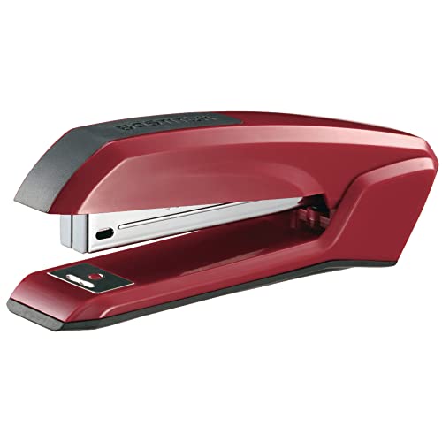 Bostitch Office Ascend 3-in-1 Heftgerät mit integriertem Entferner und Heftklammeraufbewahrung, 20 Blatt Kapazität, Rot (B210R-Red), volle Größe von Bostitch