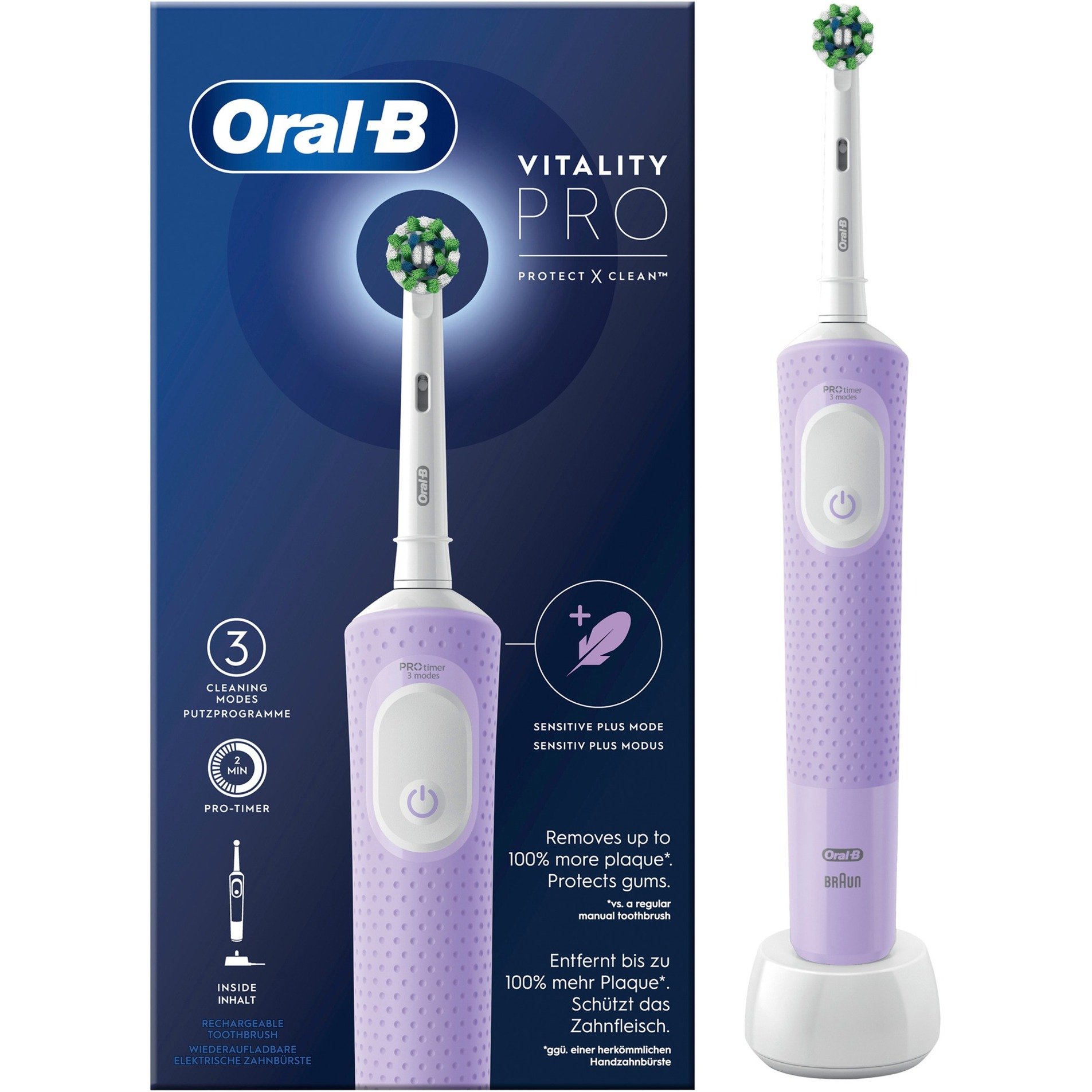 Oral-B Vitality Pro D103, Elektrische Zahnbürste von Braun