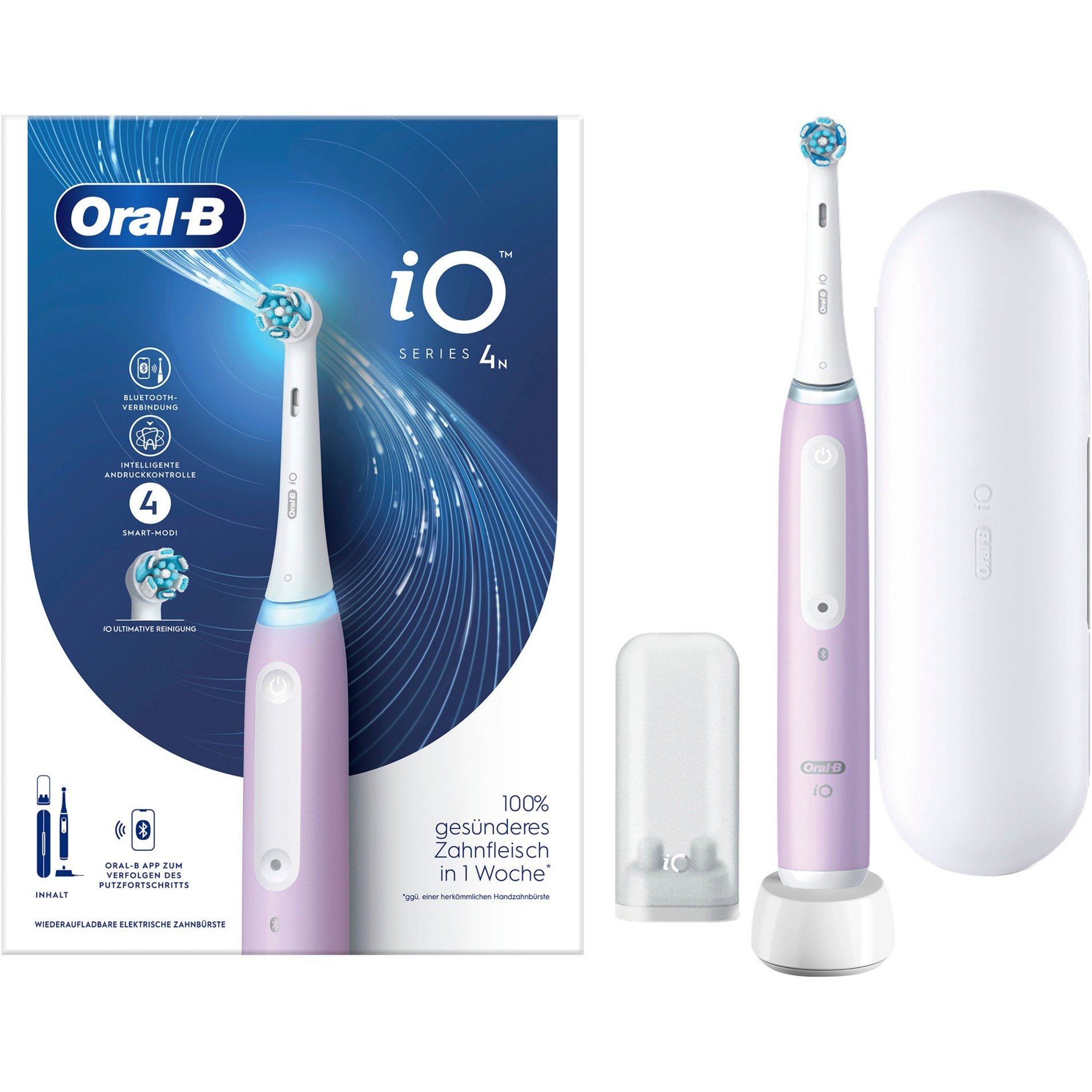 Oral-B iO Series 4, Elektrische Zahnbürste von Braun
