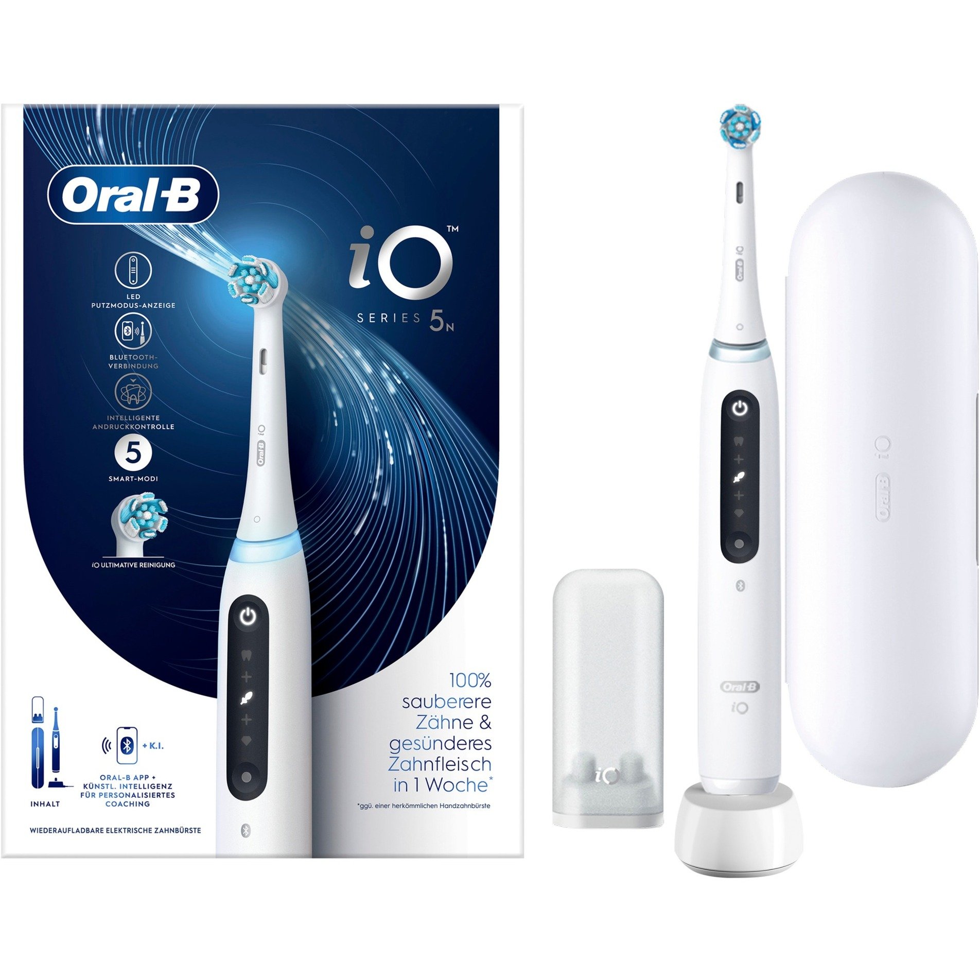 Oral-B iO Series 5, Elektrische Zahnbürste von Braun