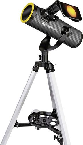 Bresser Optik Solarix AZ 76/350 Spiegel-Teleskop Azimutal Newton Vergrößerung 18 bis 175 x von Bresser Optik