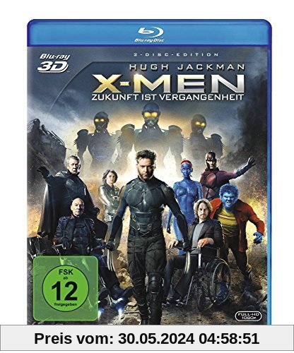 X-Men Zukunft ist Vergangenheit [3D Blu-ray] von Bryan Singer