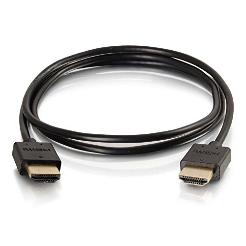 C2G 0. 9M Hohe Geschwindigkeit HDMI Kabel, Ultra HD 4K bei 50/60 (2160P) Low Profile Connectors von C2G
