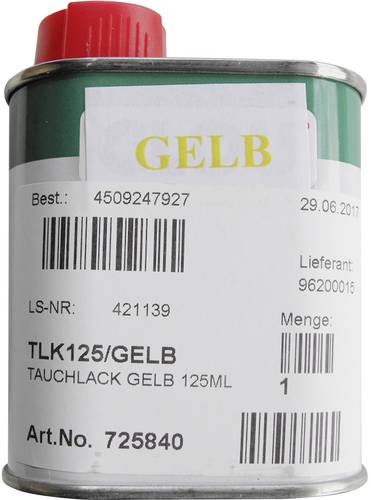 CLOU TLK125/ROT Glühlampen-Tauchlack 125ml Rot von CLOU