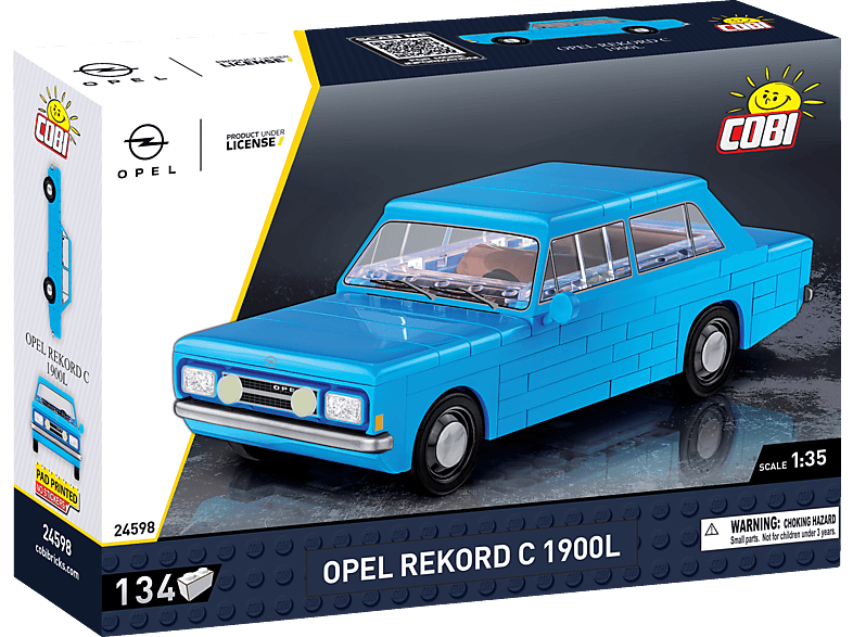 COBI - Opel Rekord C 1900 L Bausatz, Mehrfarbig von COBI