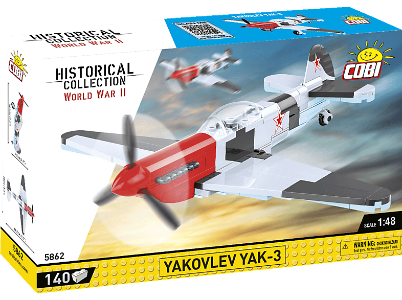 COBI - Yakovlev Yak-3 Bausatz, Mehrfarbig von COBI