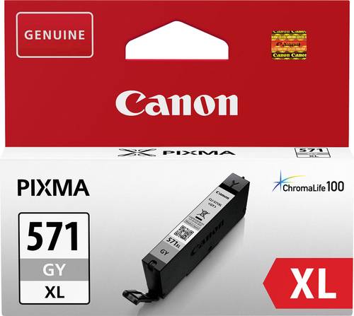 Canon Druckerpatrone CLI-571GY XL Original Grau 0335C001 von Canon