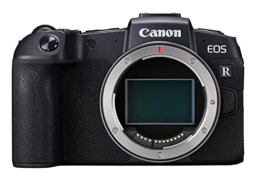 Canon EOS RP Vollformat Systemkamera Gehäuse (spiegellos, 26,2 MP, 7,5cm (3 Zoll) Clear View LCD II Display, Digic 8, 4K Video, WLAN, Bluetooth), schwarz von Canon