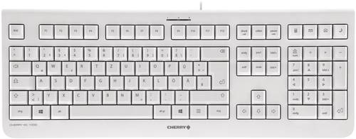 Cherry Tastatur KC 1000 Grau Deutsch, QWERTZ von Cherry