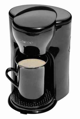 Clatronic KA 3356 Kaffeemaschine Schwarz Fassungsvermögen Tassen=1 von Clatronic